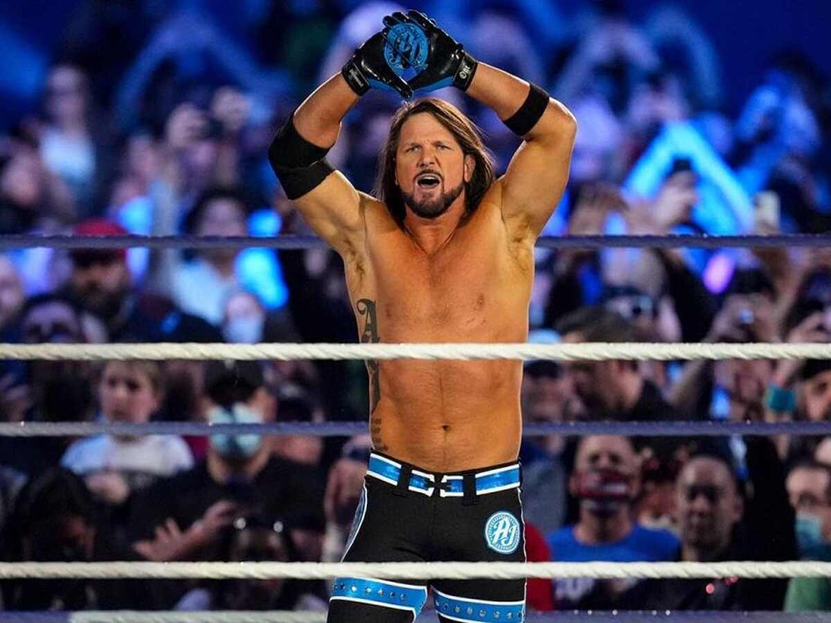 AJ Styles entrance