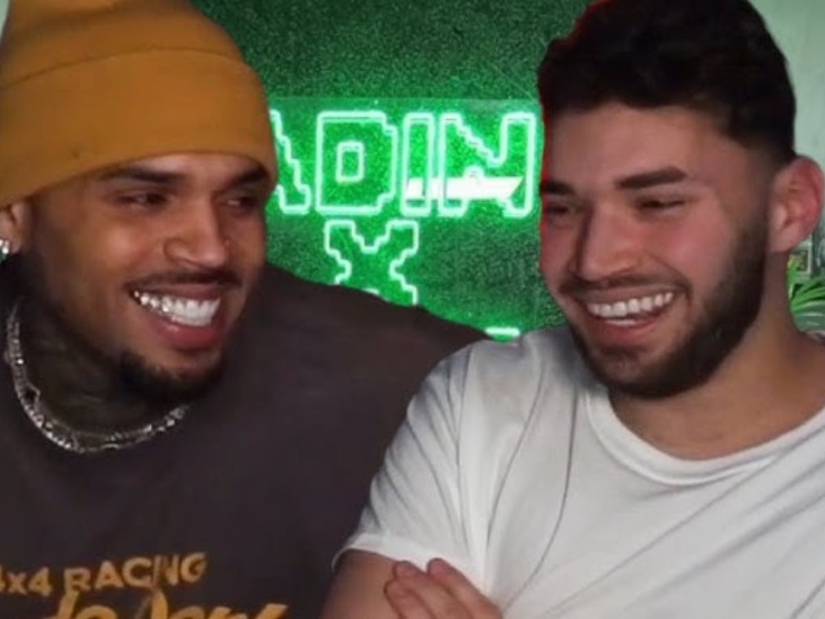 Watch: Adin Ross asks Chris Brown if he has ever been to jail