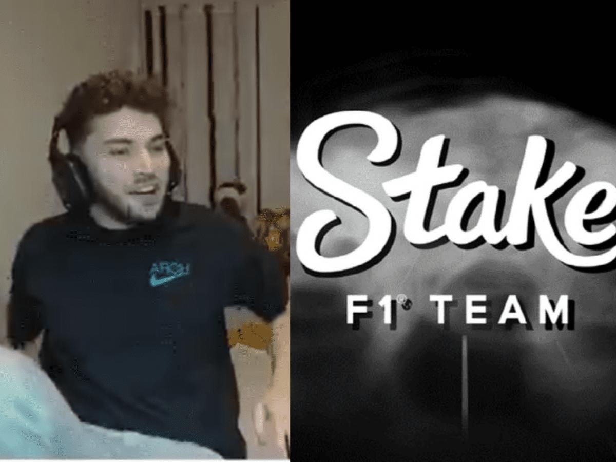 “That’s actually insane,” Adin Ross impressed with Stake.com introducing their F1 racing team