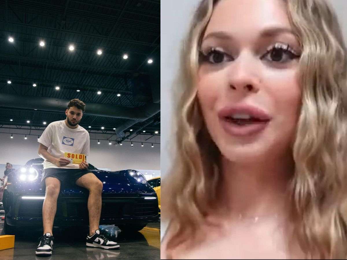 Watch: A girl sneaks into Adin Ross’ warehouse to shoot video, later apologizes after Kick streamer threatened to sue her