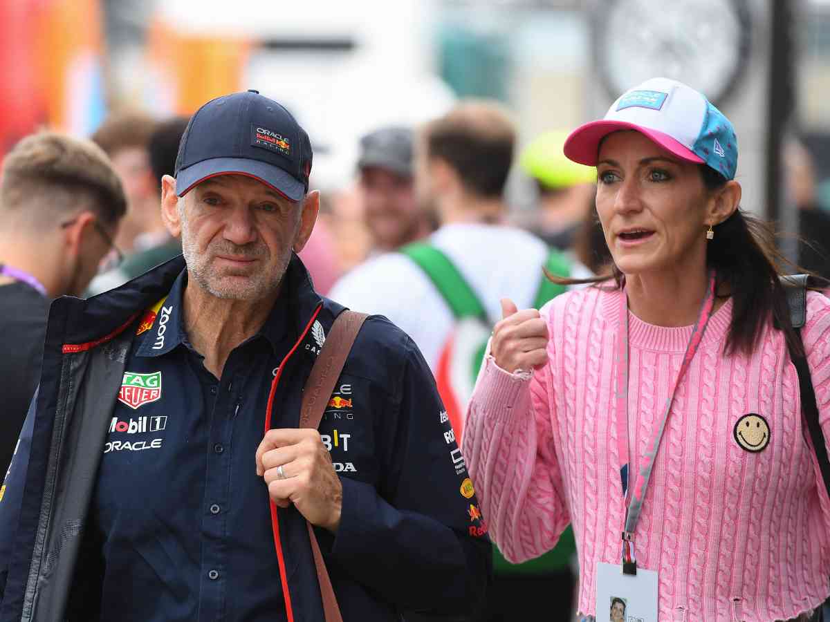 Adrian Newey and Amanda Newey