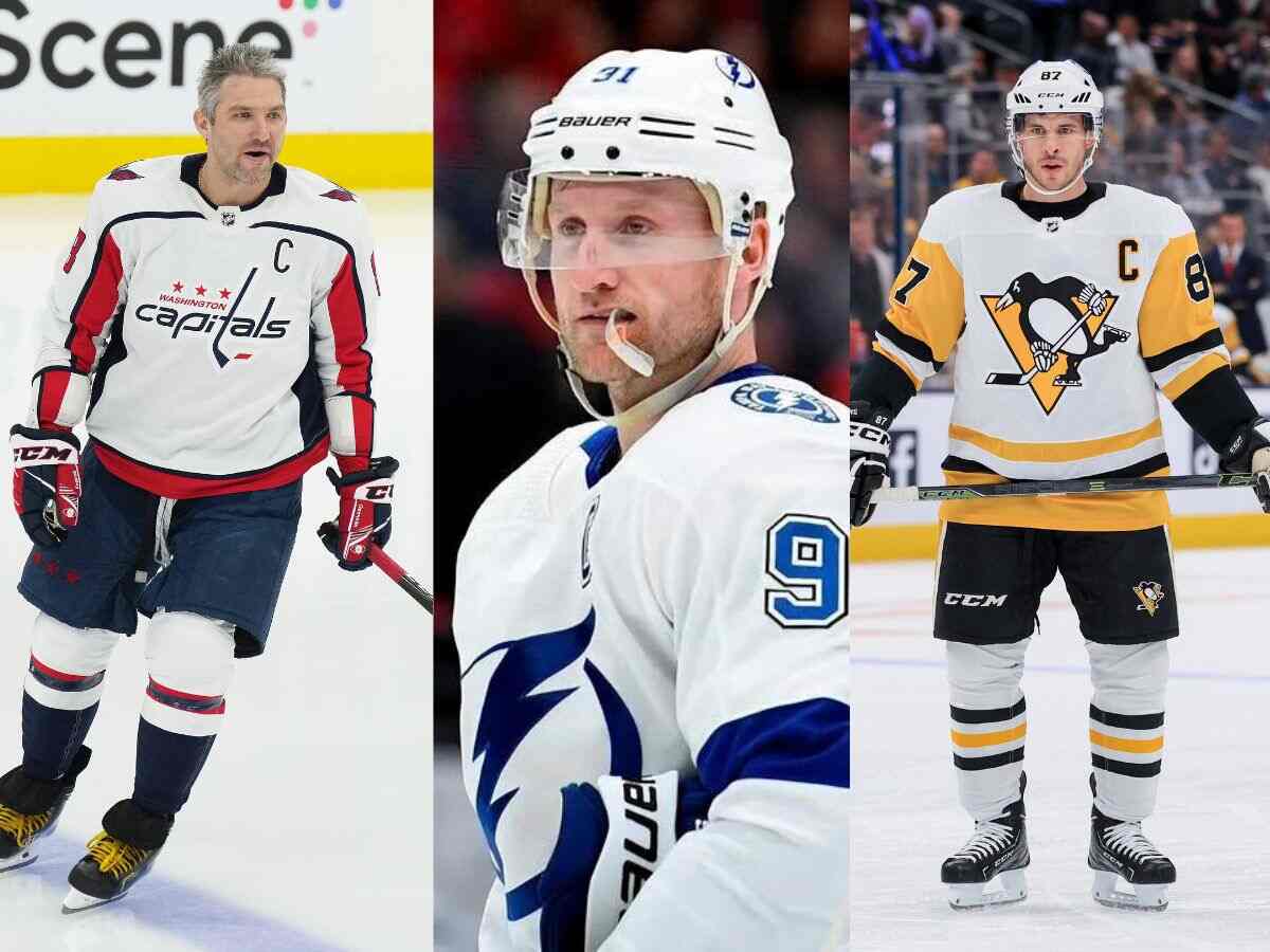 Alex Ovechkin Steven Stamkos Sidney Crosby 