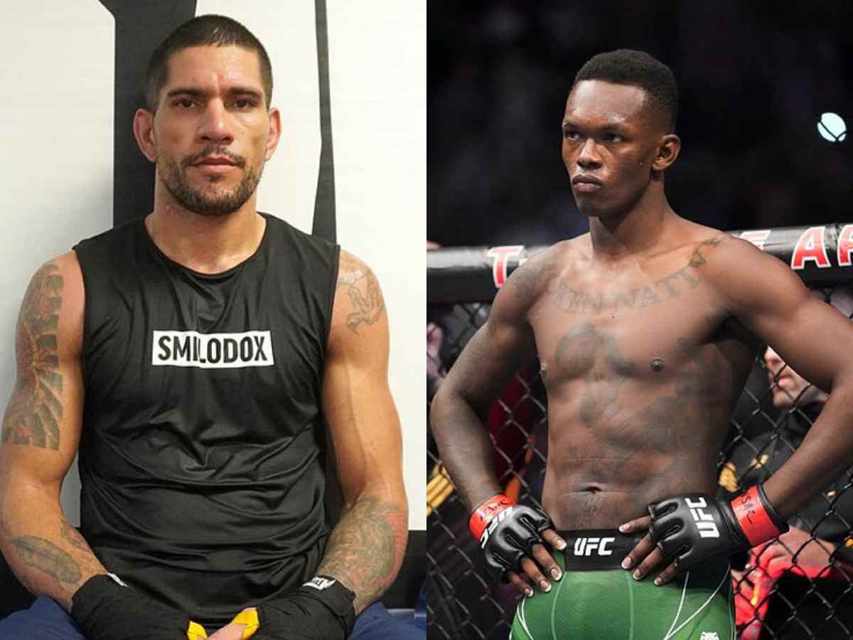 Israel Adesanya praises Alex Pereira's leg kicks