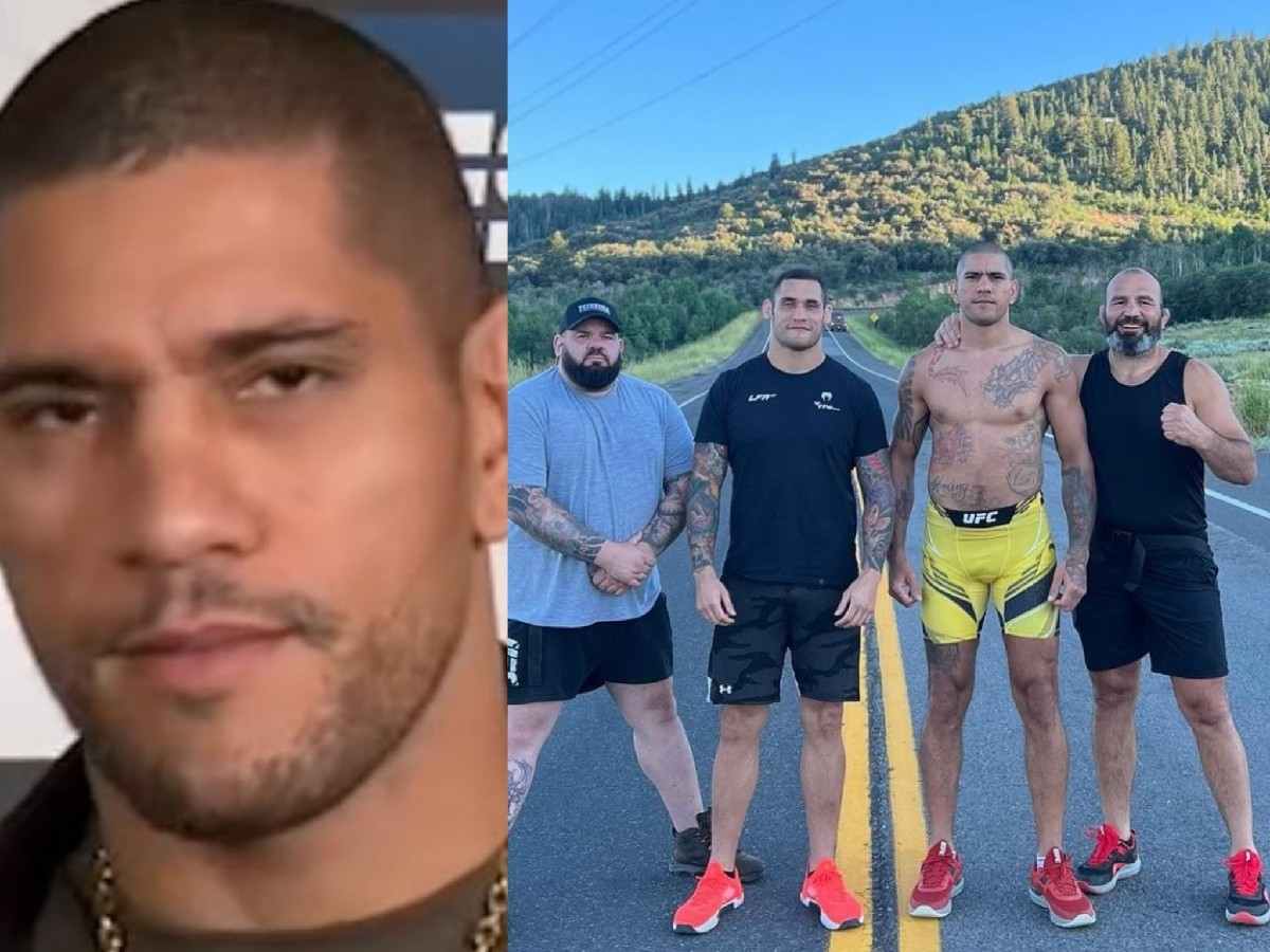 Fans react to Alex Pereira's casual imagery in fight shorts