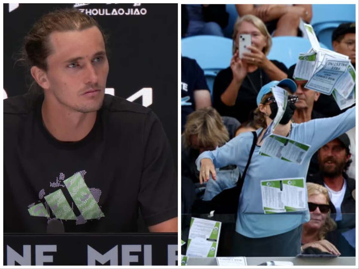 “What are you doing?” Australian Open security measures criticized by Alexander Zverev at the risk of “sounding arrogant” as he relates his views on the pamphlet incident