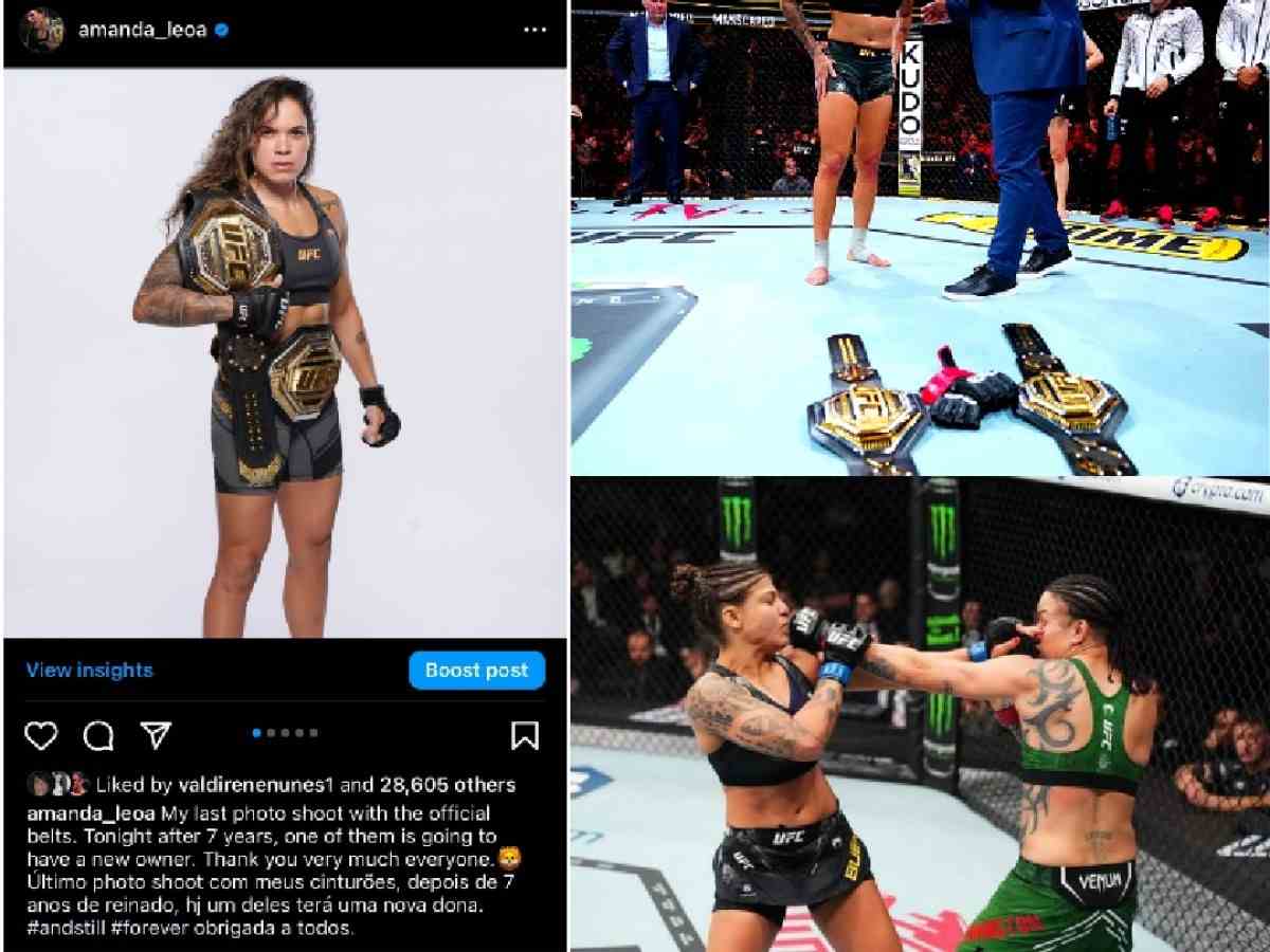 Amanda Nunes hypes up Raquel Pennington vs. Mayra Bueno Silva before UFC 297