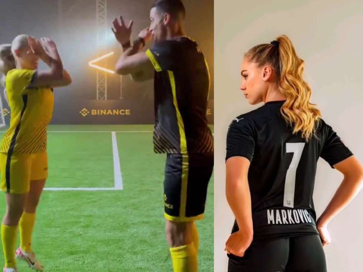 WATCH: Cristiano Ronaldo hits ‘SIU’ with ‘hottest’ fan Ana Maria Markovic