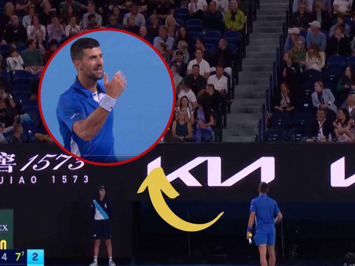 “Come down and say it to my face” – ‘Angry’ Novak Djokovic gives it back to a rowdy fan during Alexei Popyrin battle at Australian Open