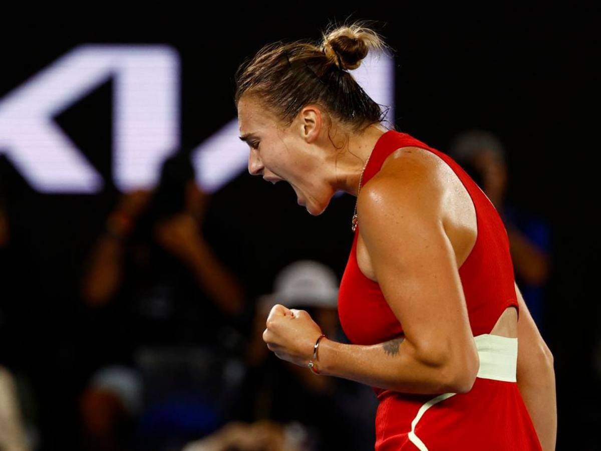 Aryna Sabalenka made a bizarre statement after she wins her second consecutive Australian Open beating Qinwen Zhang in straight sets.