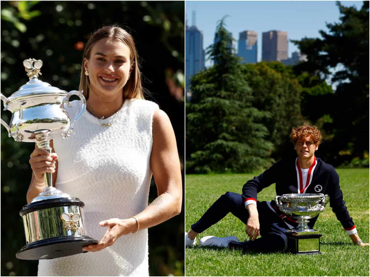 Aryna Sabalenka and Jannik Sinner