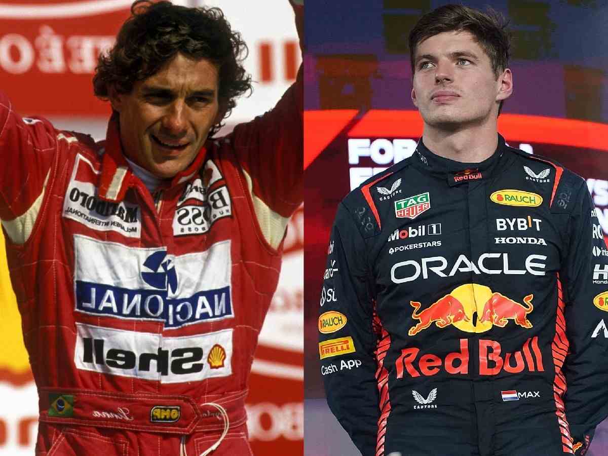 Ayrton Senna’s ex-teammate claims ‘Max Verstappen is slightly ahead’ in the F1 GOAT debate