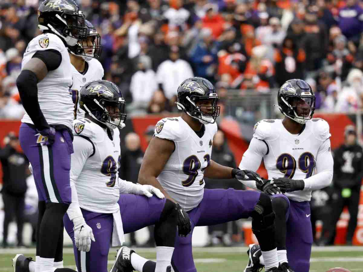 Baltimore Ravens' solid defensive line