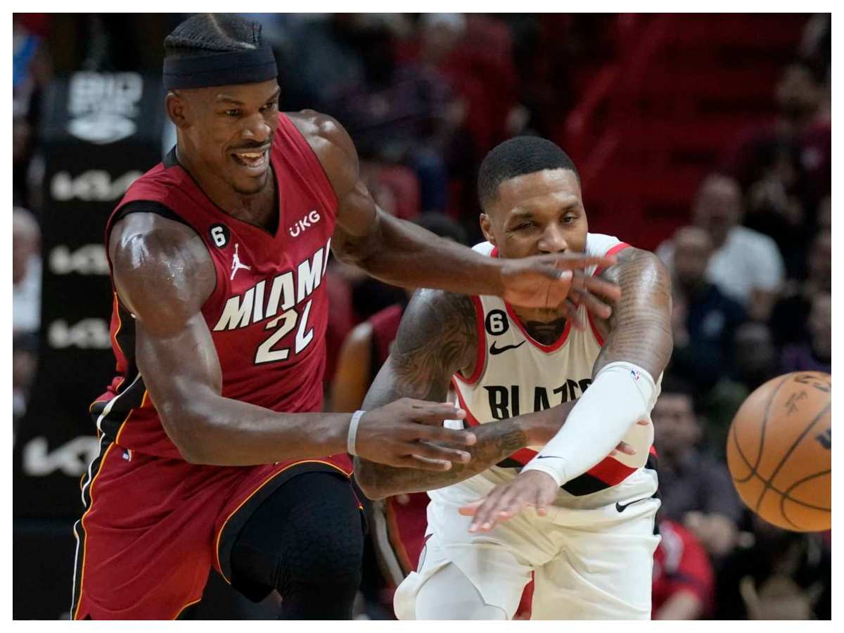 “How tf they go from Dame Lillard to….” – Jimmy Butler’s Miami Heat gets new addition taking internet by storm after trade