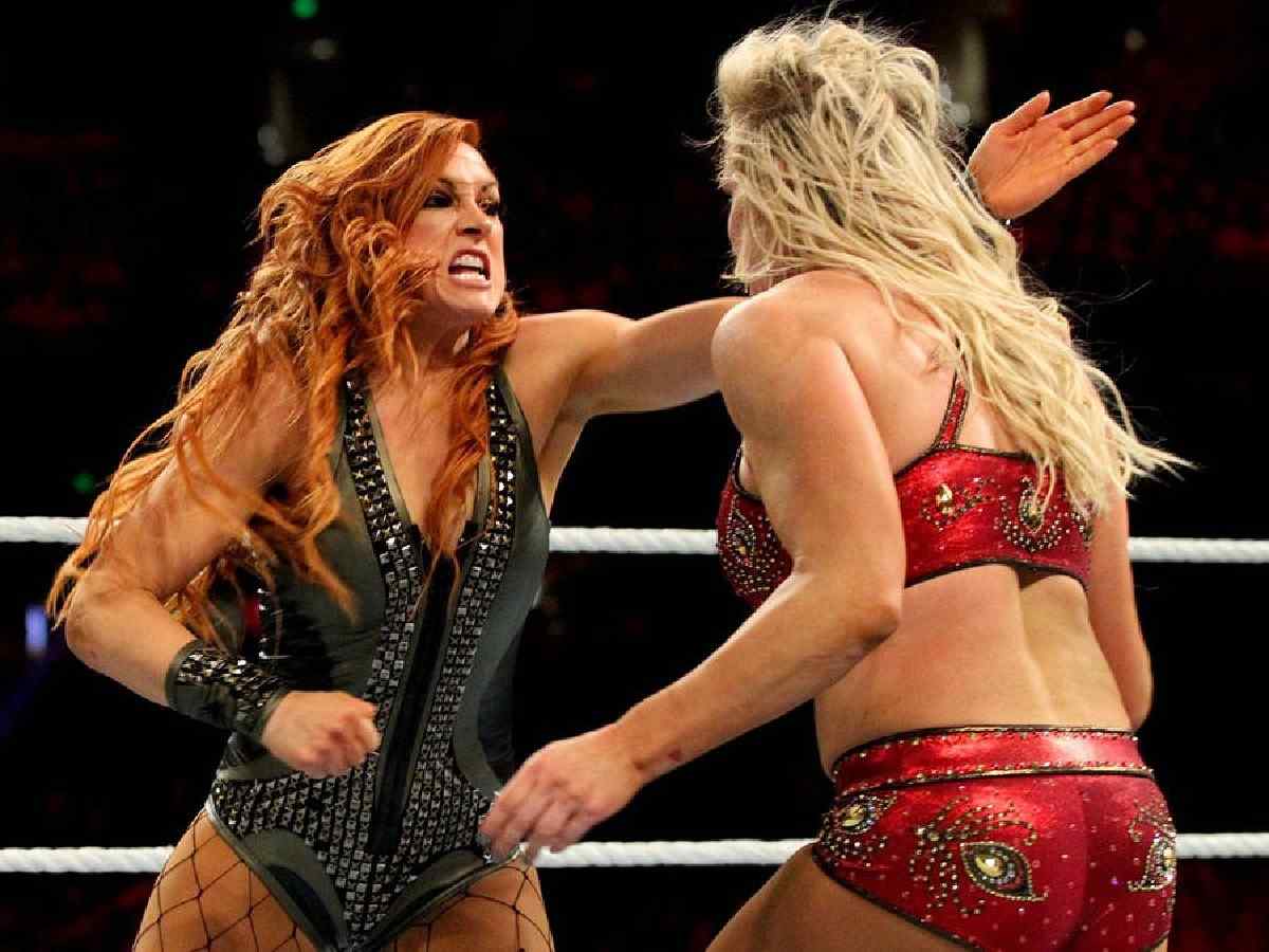 Becky Lynch and Charlotte Flair