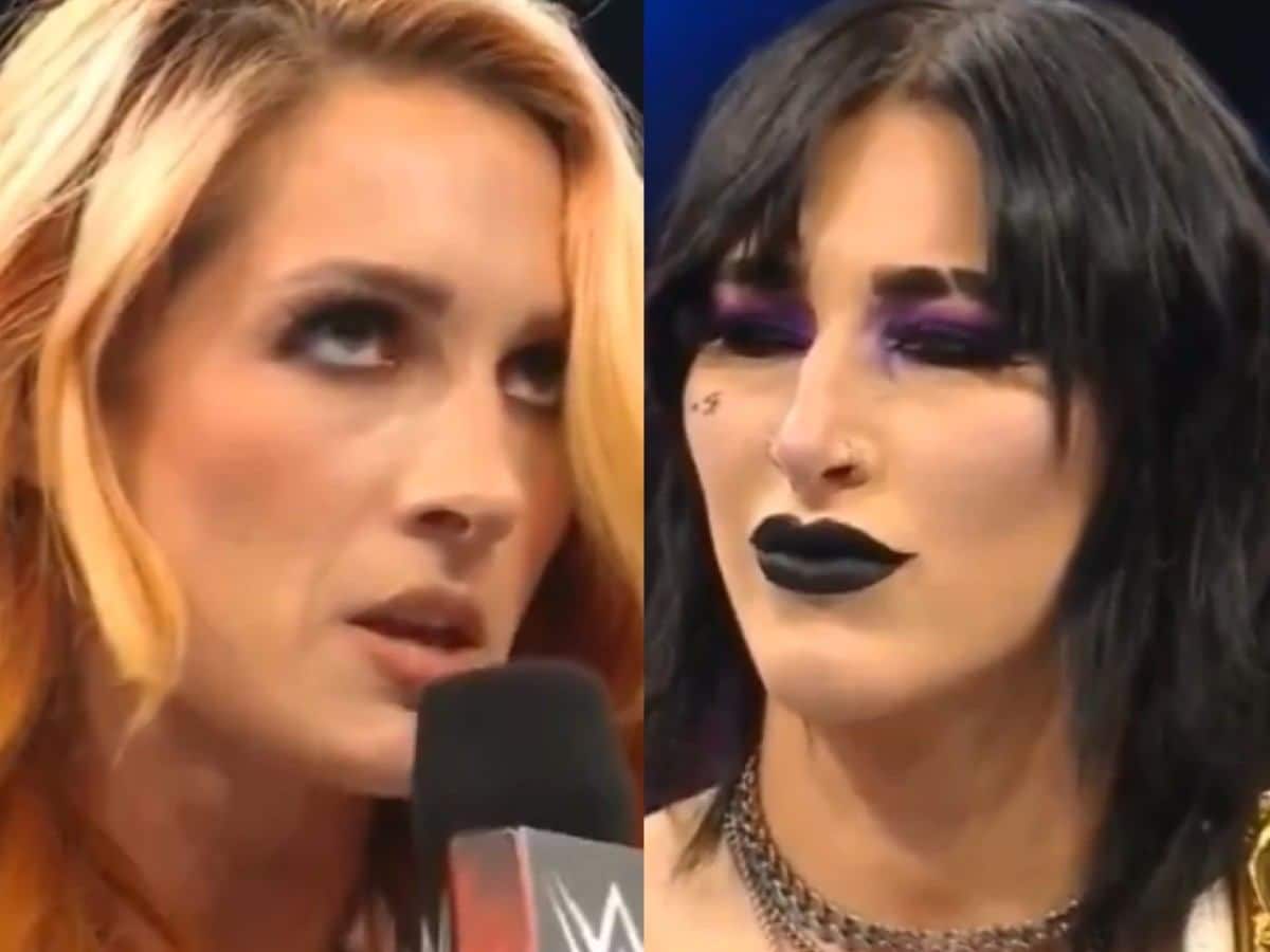 WATCH: Becky Lynch openly admits her biggest insecurity about Rhea Ripley on Raw, vows to face her at WrestleMania after winning Royal Rumble 