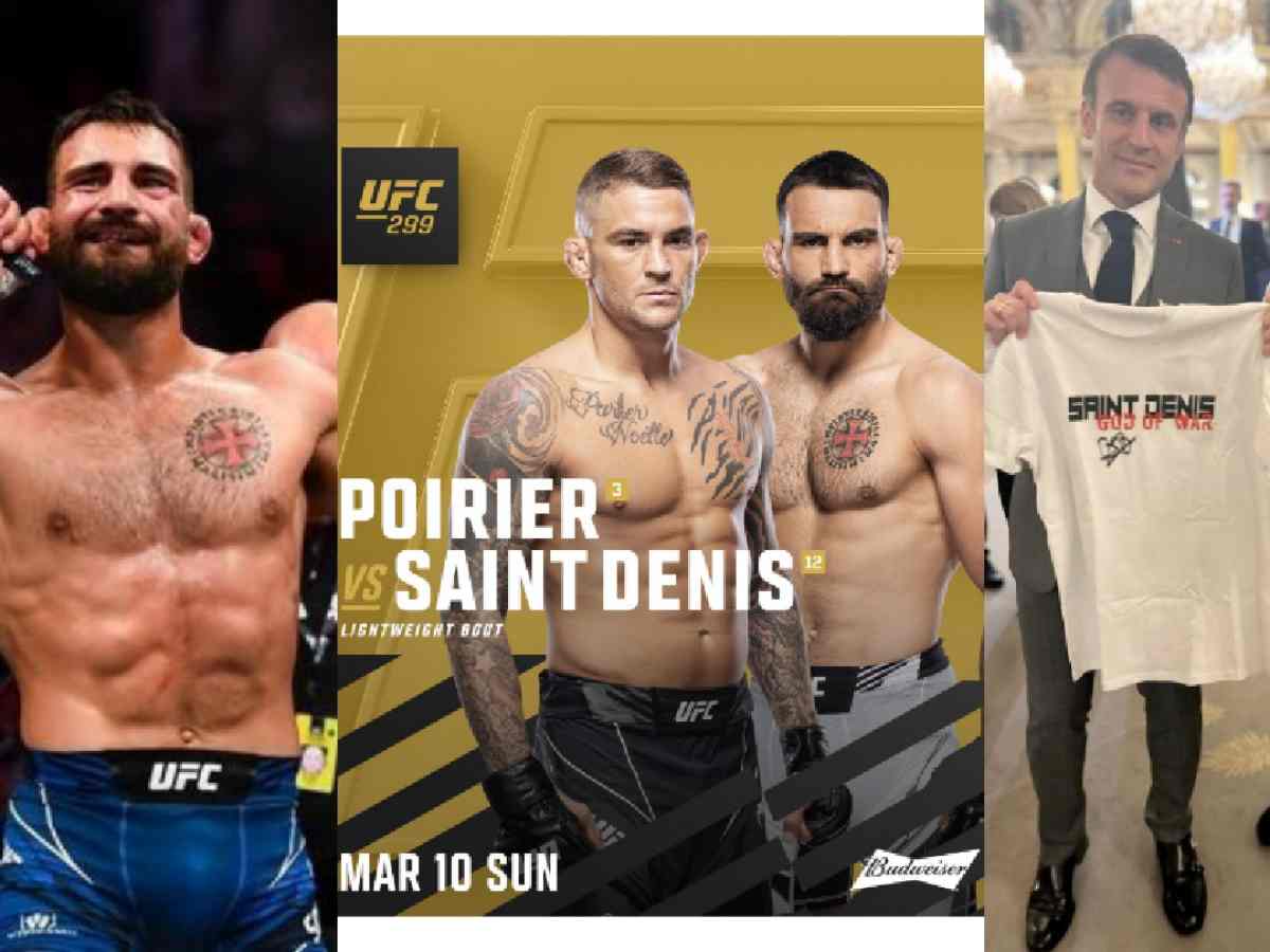 Military veteran Benoit Saint Denis extends INVITATION to French President Emmanuel Macron to attend UFC 299