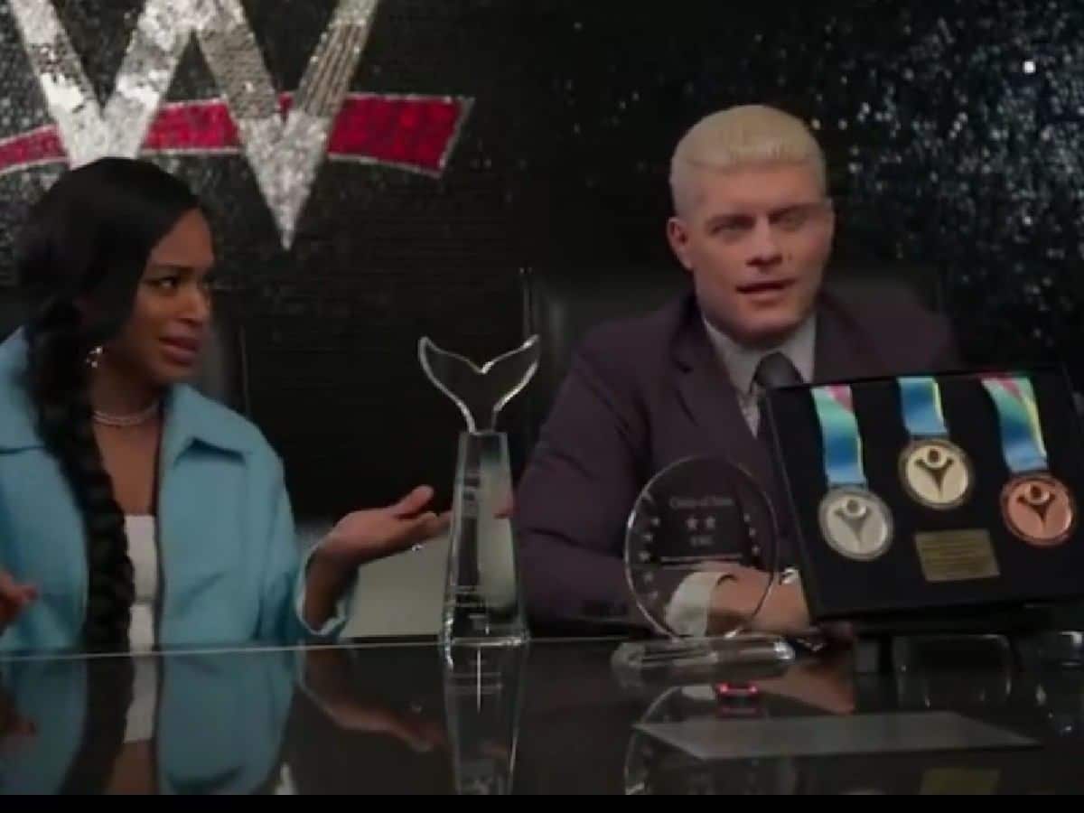 Cody Rhodes and Bianca Belair 