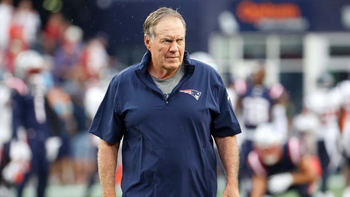 Bill Belichick during his time in the New England Patriots