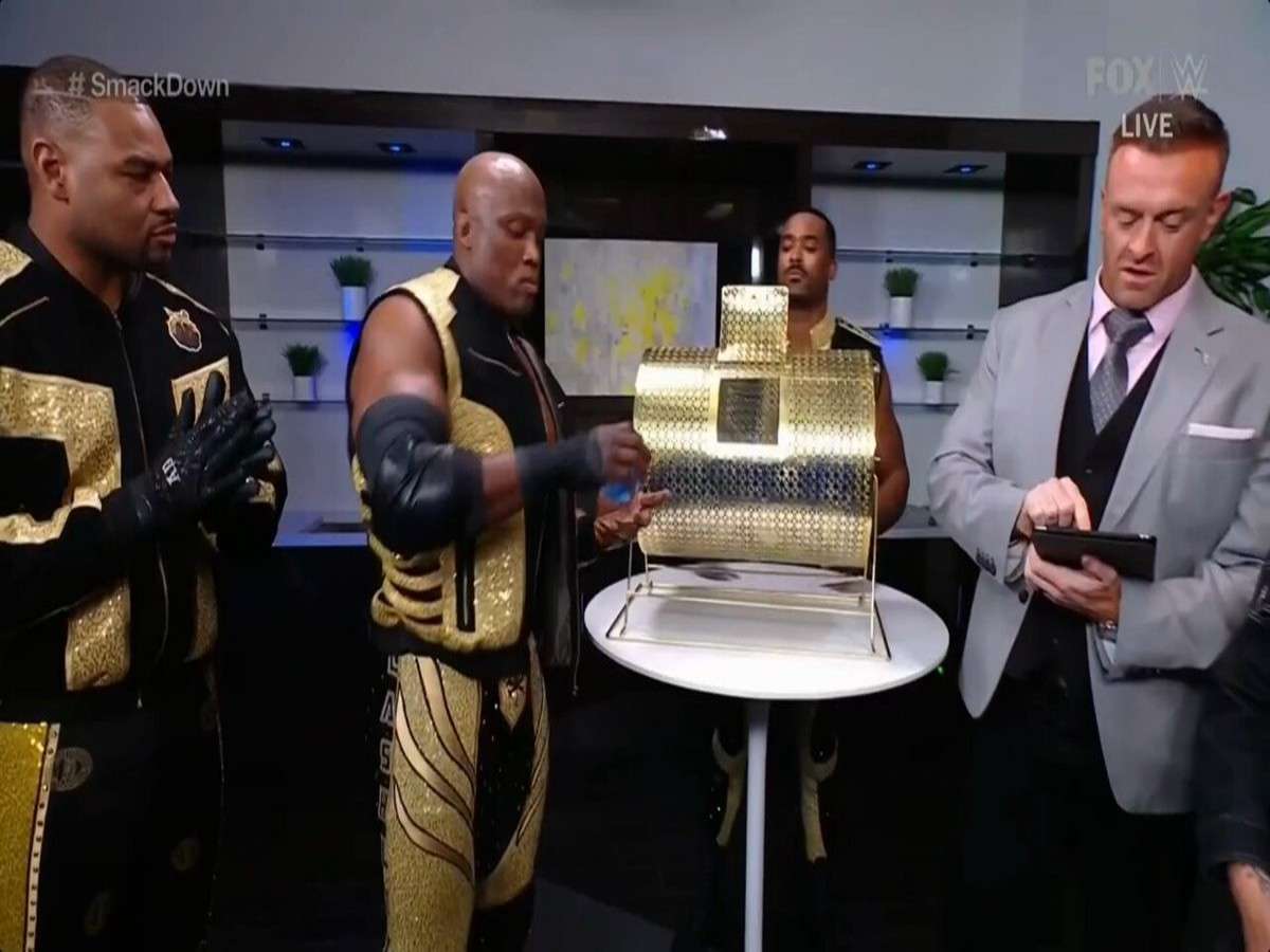 Bobby Lashley picking his royal rumble entry number