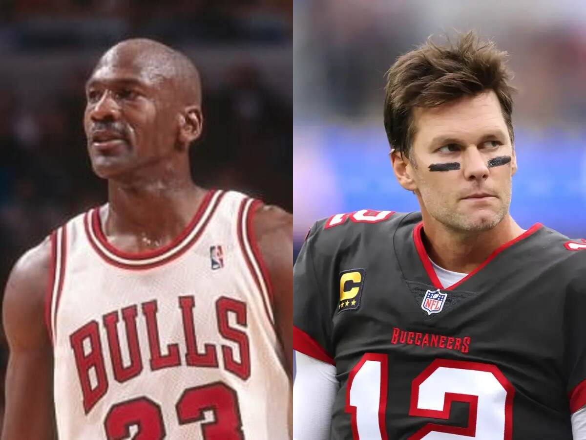 Michael Jordan and Tom Brady