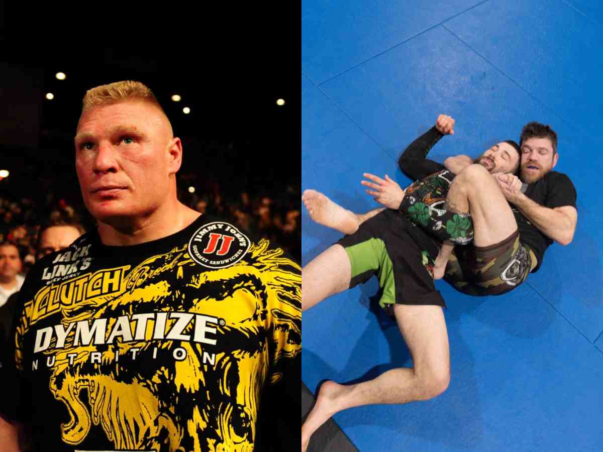 “I could kimura him…” UFC veteran Jim Miller jokingly responds to ’50-50′ chance against Brock Lesnar