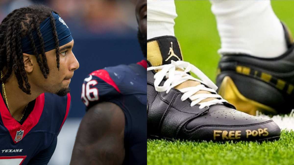 “Drop this gimmick!” – Texans QB CJ Stroud gets SLAMMED for sporting ‘Free Pops’ cleats amid playoff hype