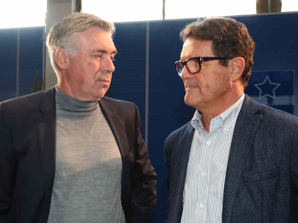 Carlo Ancelotti and Fabio Capello