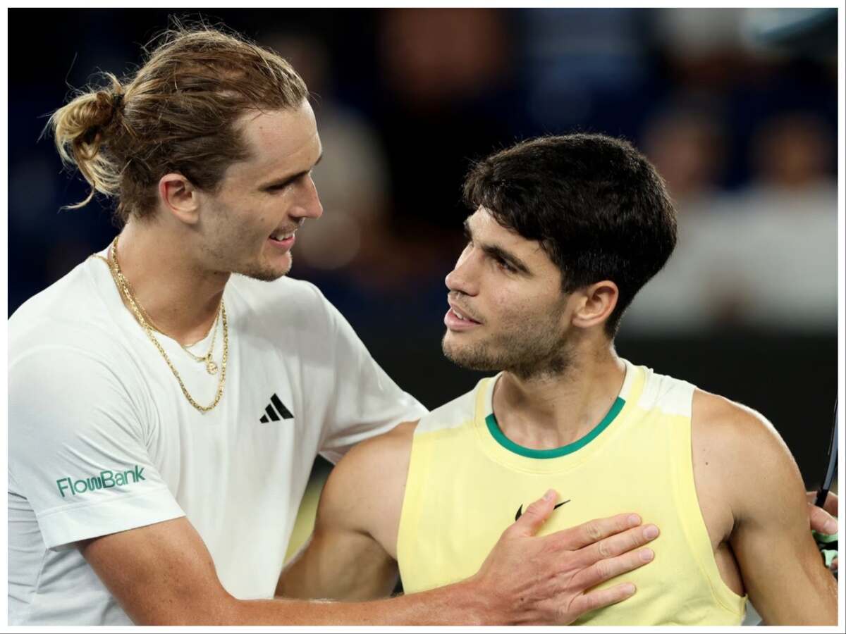 Carlos Alcaraz and Alexander Zverev