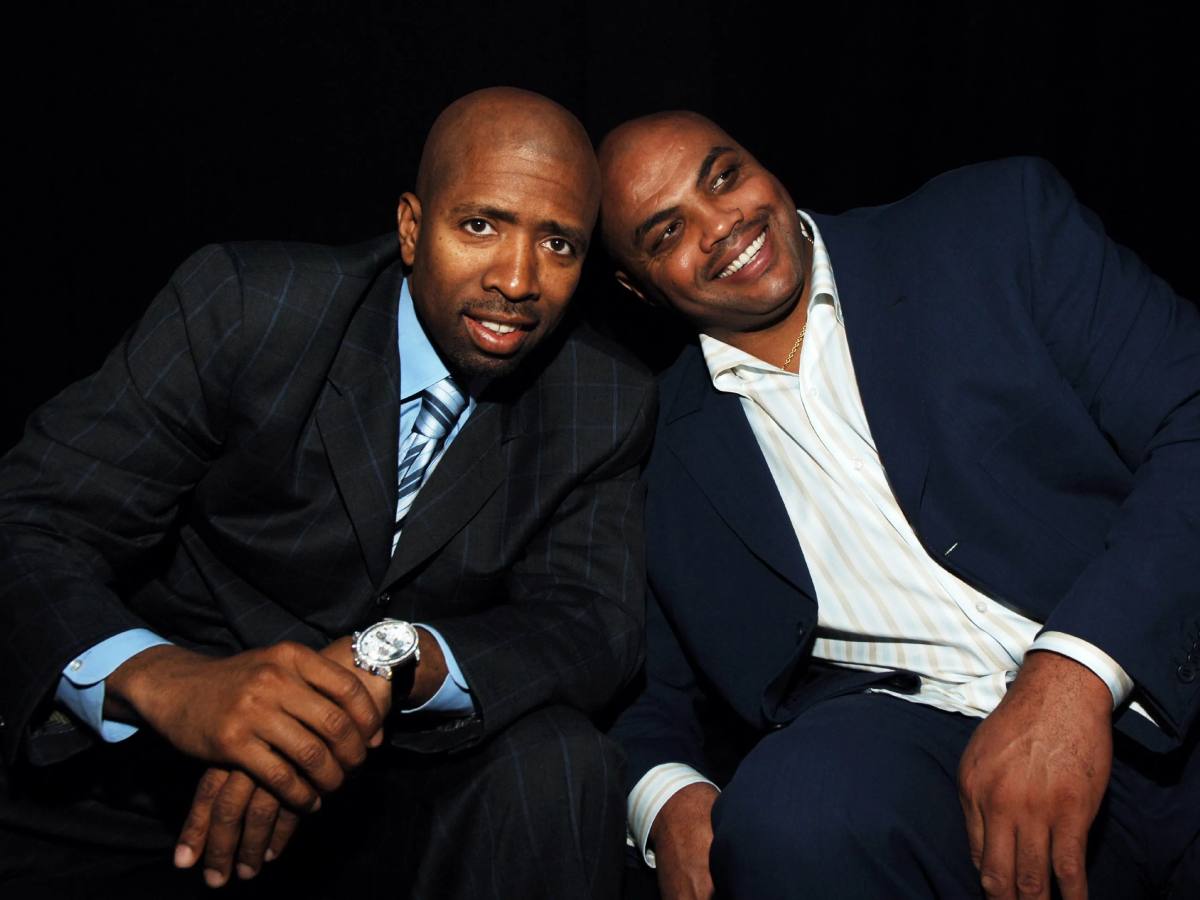 Charles Barkley and Kenny Smith