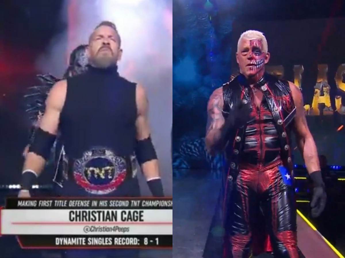 Christian Cage and Dustin Rhodes 