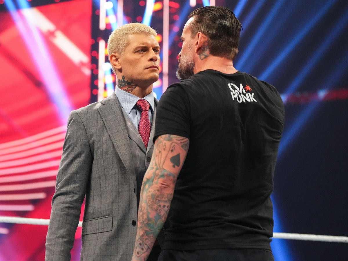 Cody Rhodes and CM Punk 