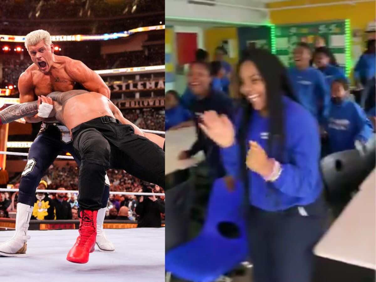 Cody Rhodes hints at finishing his story with Roman Reigns at WrestleMania 40 while reacting to TWC’s wholesome reaction