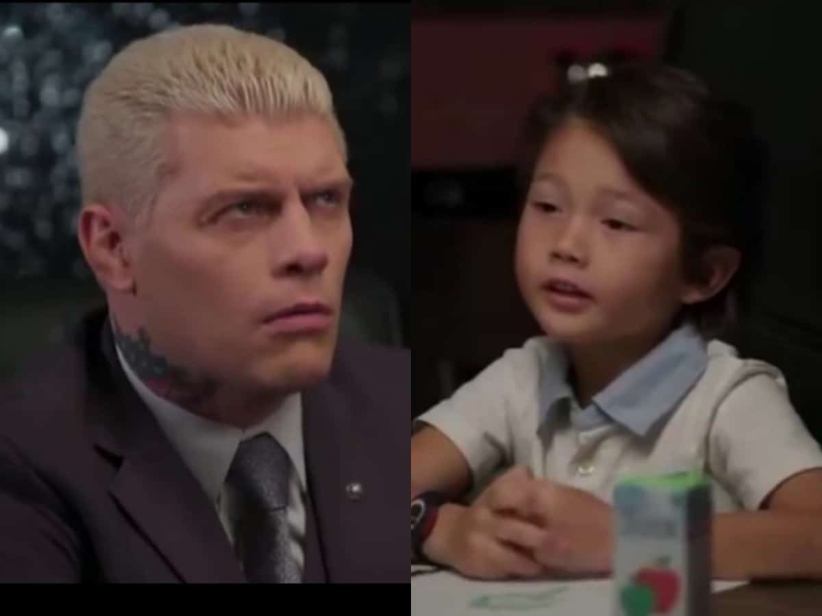 WATCH: Cody Rhodes left speechless after getting brutal reality check from a young kid about finishing the story