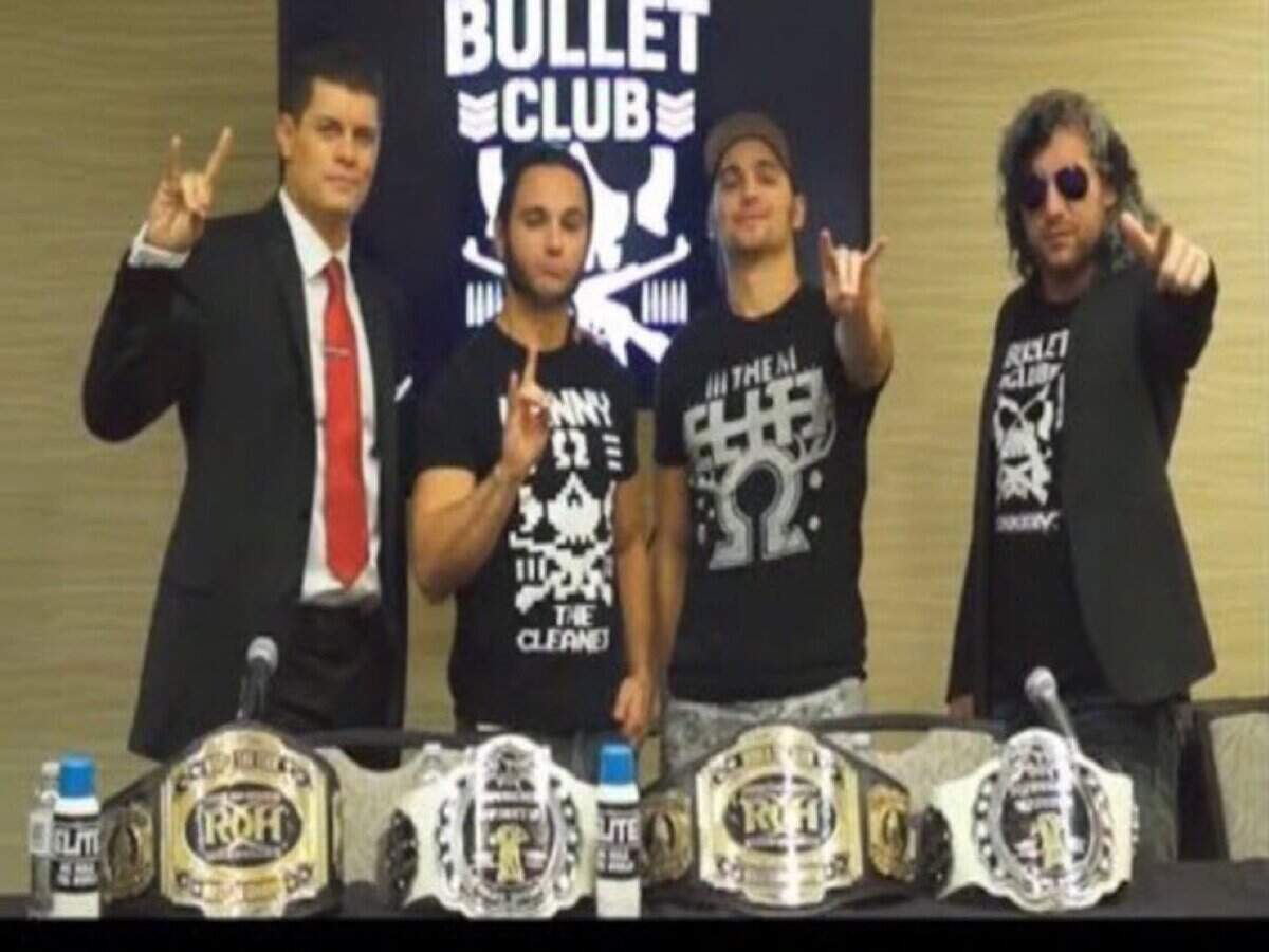 Cody Rhodes with The Elite