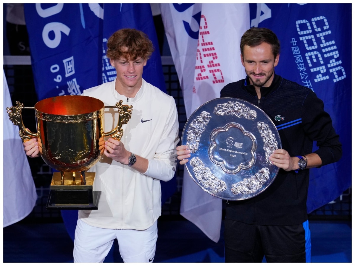 Alexander Zverev got furious with Daniil Medvedev after the world No.2 asks for a replay of a point during the fourth set of the match. 