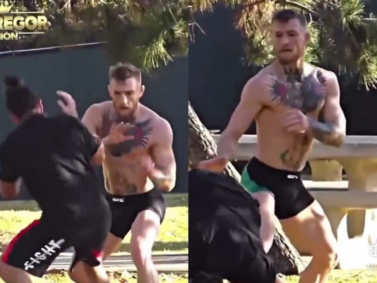 Fans react to Conor McGregor's viral training video