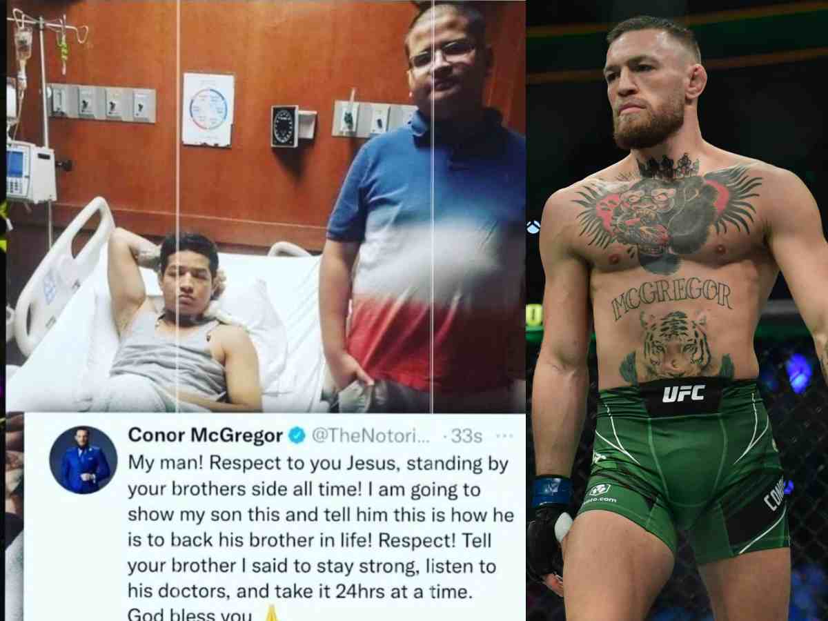 “I’ll read it at the funeral” – Conor McGregor gets heart-breaking request from man who lost brother after fighting kidney disease for five years