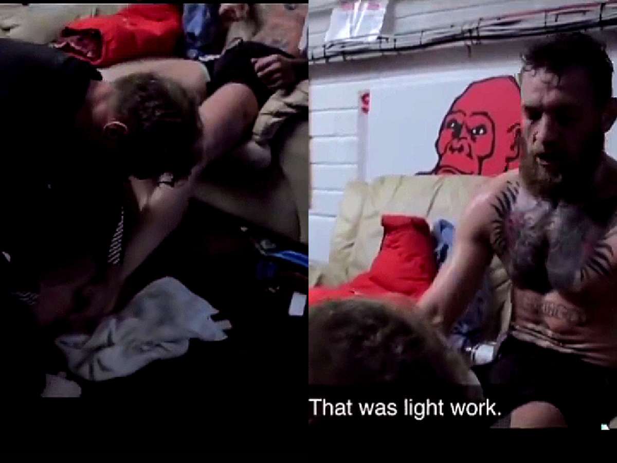 WATCH: “Foot was really a balloon” – RARE video of Conor McGregor crying in pain weeks ahead of Khabib Nurmagomedov grudge match