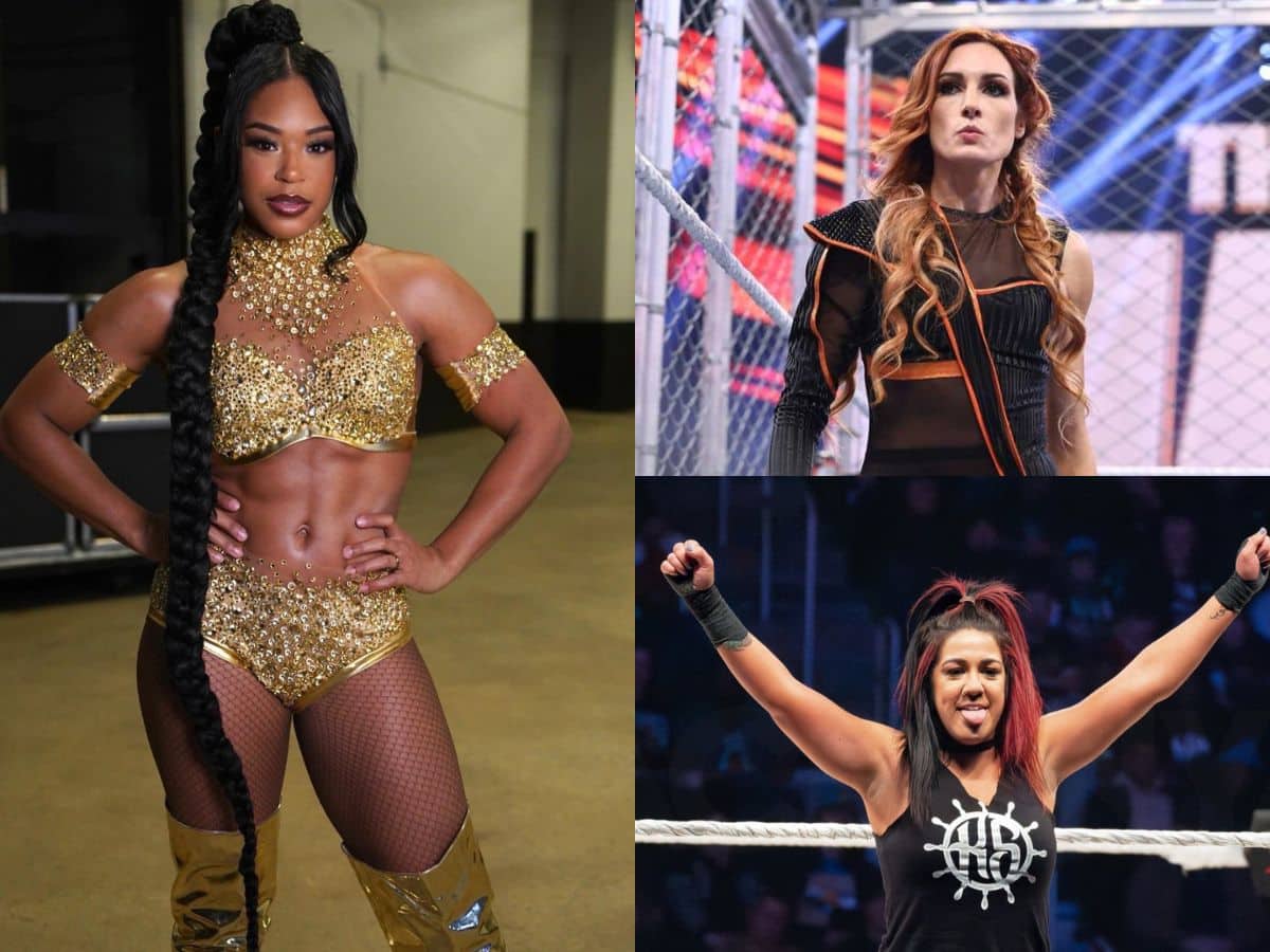 Bianca Belair, Becky Lynch, and Bayley