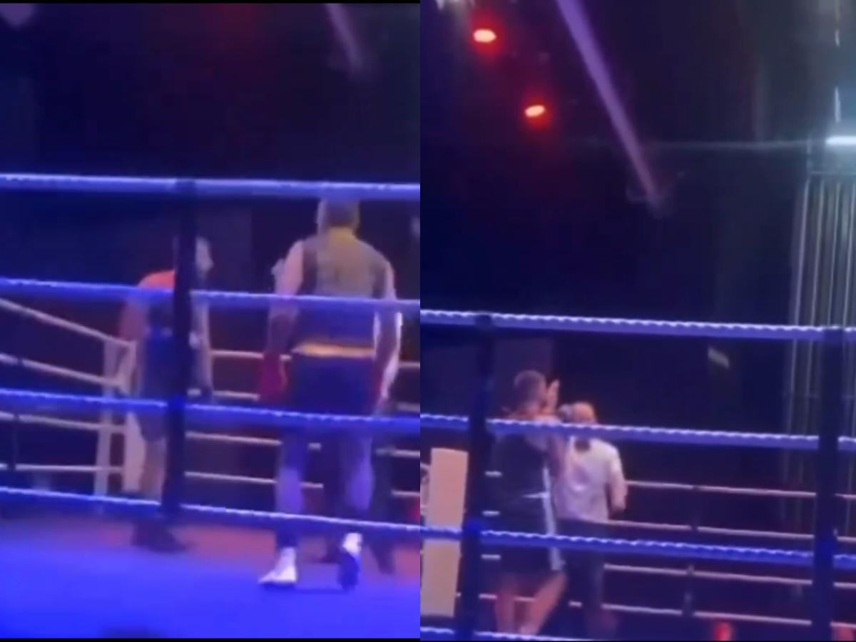 Corrupt referee in boxing