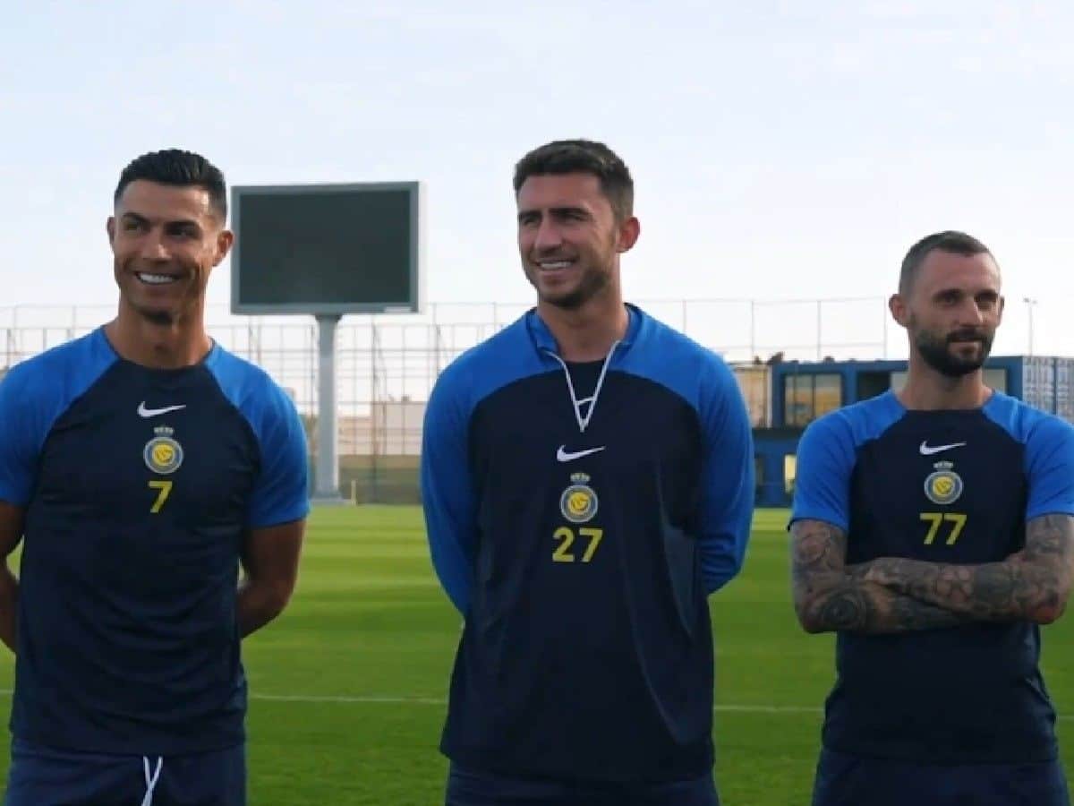 Cristiano Ronaldo is back in training with Al-Nassr