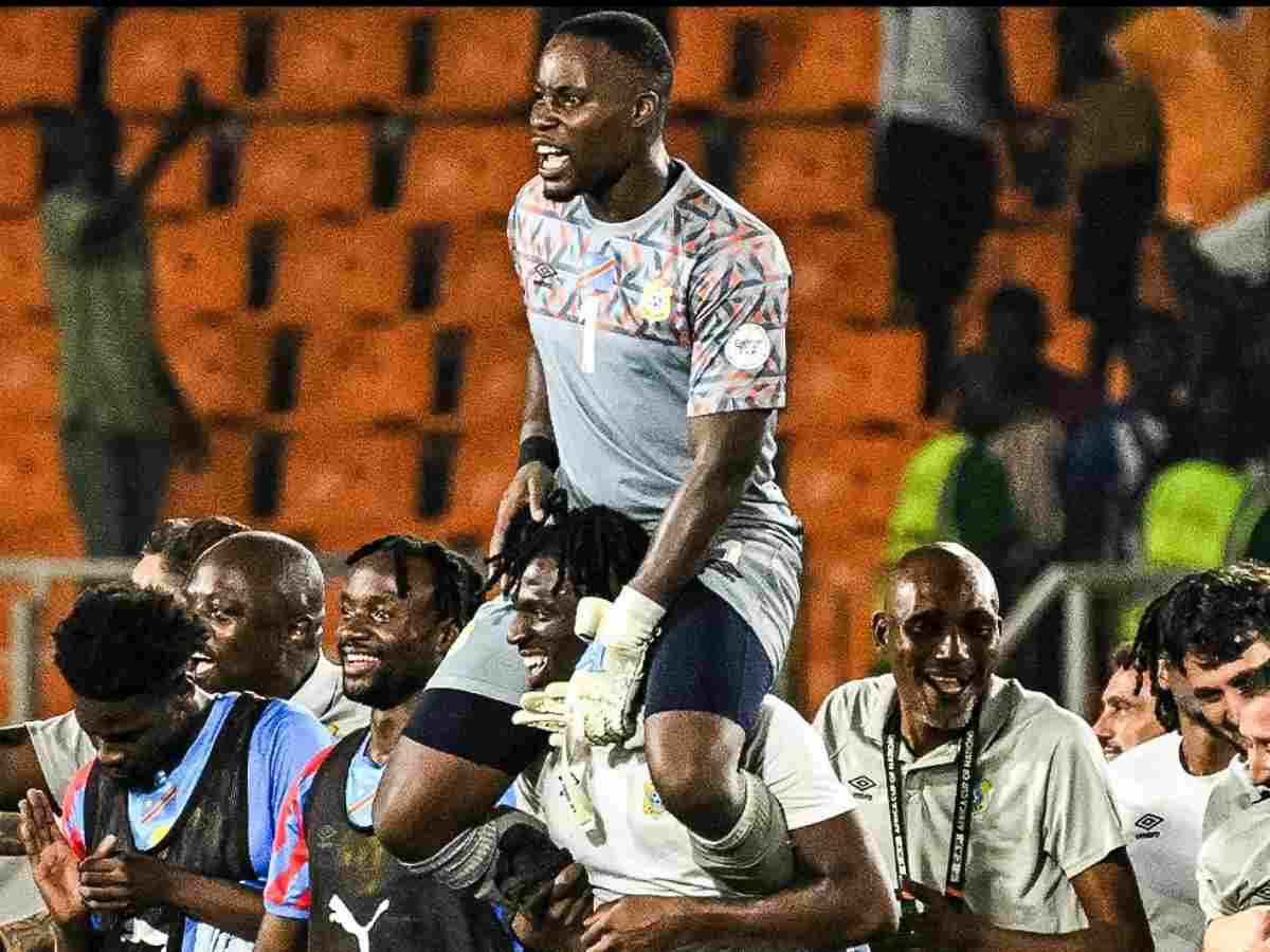 DR Congo goalkeeper Lionel Mpasi