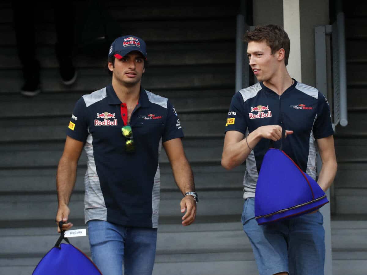 “Our fathers had to intervene,” Daniil Kvyat makes a major revelation about infighting with Carlos Sainz at AlphaTauri