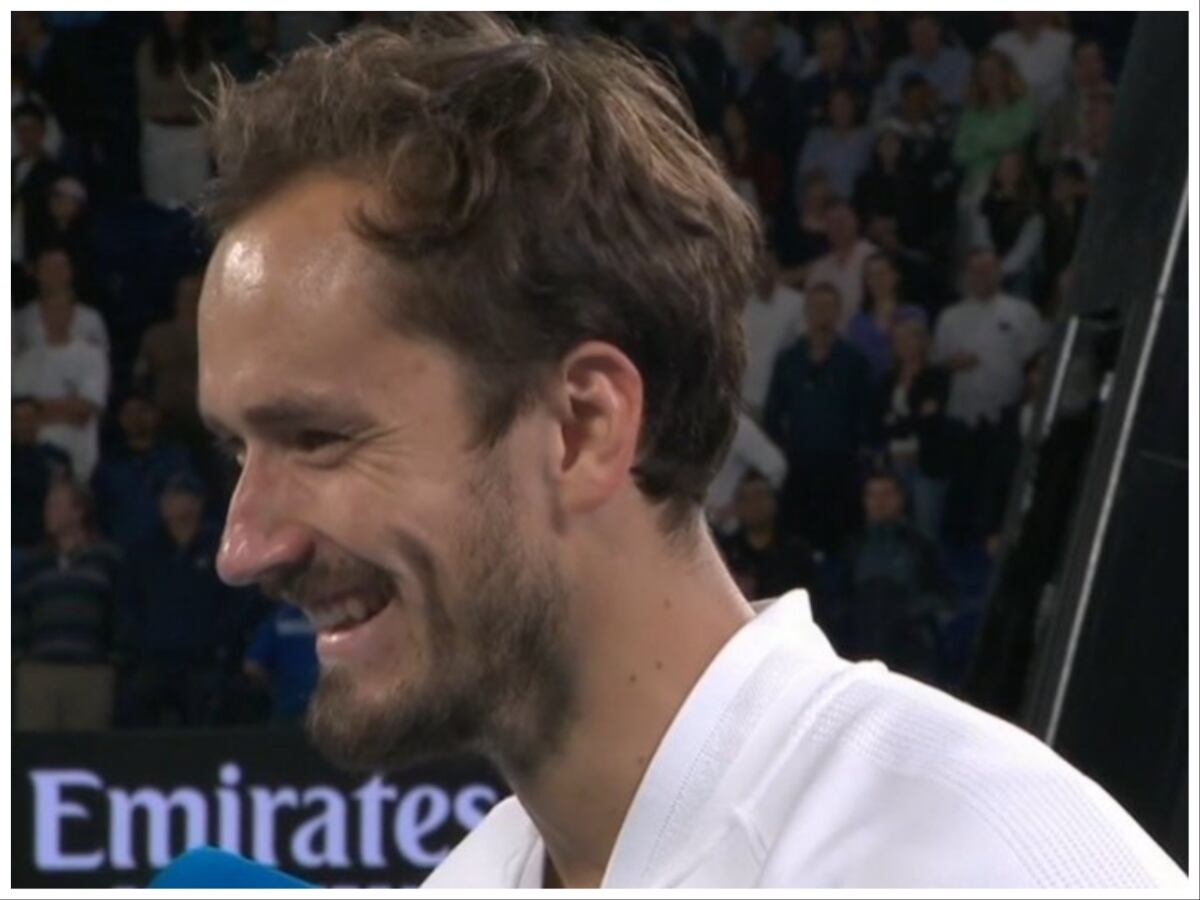 “I actually couldn’t run anymore,” Daniil Medvedev explains his emotions on “THAT” drop shot against Alexander Zverev to force the fifth set at the Australian Open