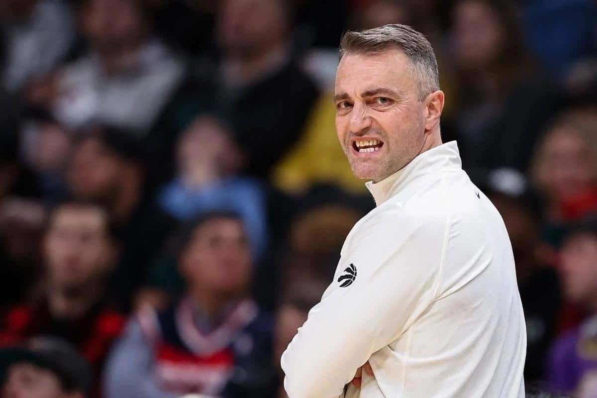 Darko during the Lakers game (Via Toronto Star)