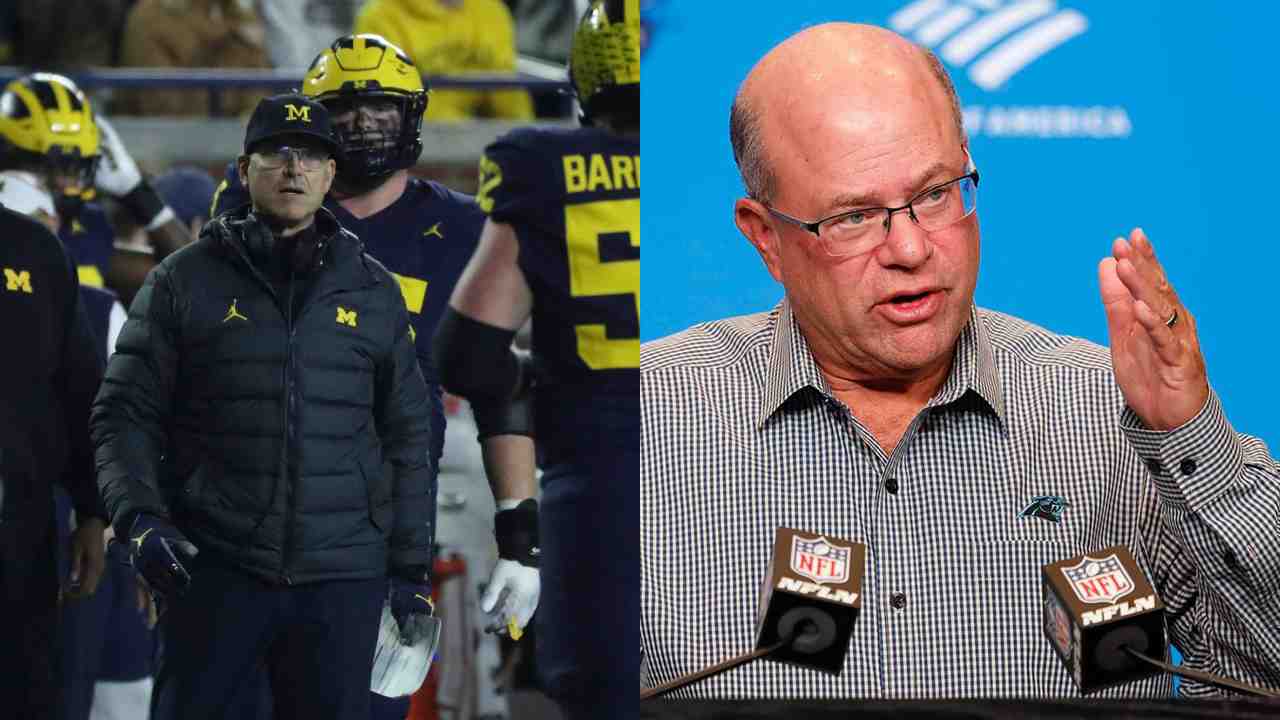 Panthers boss David Tepper reportedly ‘not wanting to give up control of the team’ is the main reason behind reservations to hire Michigan HC Jim Harbaugh