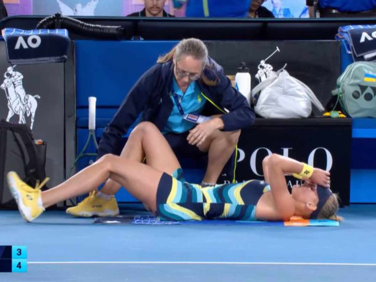 WATCH: Dayana Yastremska injured? Scare alert at the Australian Open semifinals as the Ukrainian WTA icon goes under medical time out, calls out trainer for support!