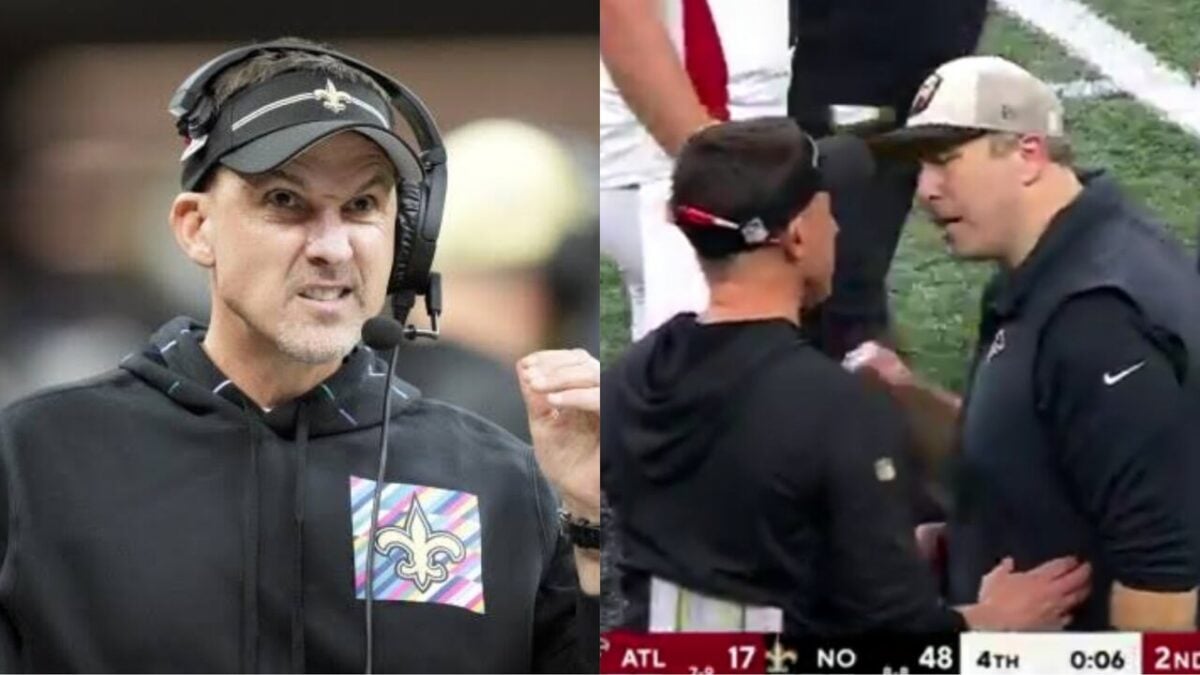 Arthur Smith Dennis Allen Saints Falcons