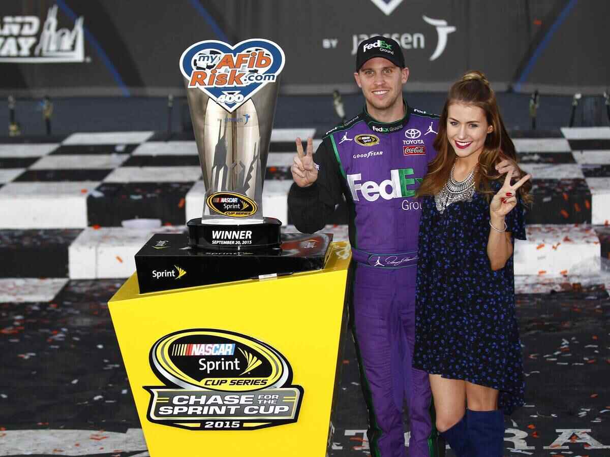 Who is Denny Hamlin’s fiancé, Jordan Fish? – FirstSportz