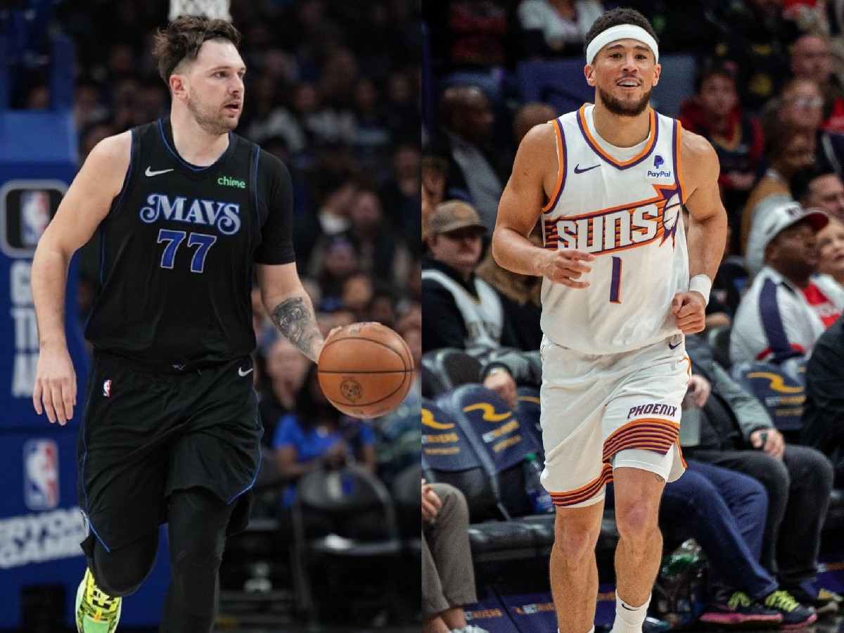 Devin Booker got the better of his arch-rival this time, handing Luka Doncic and the Mavericks a bad loss